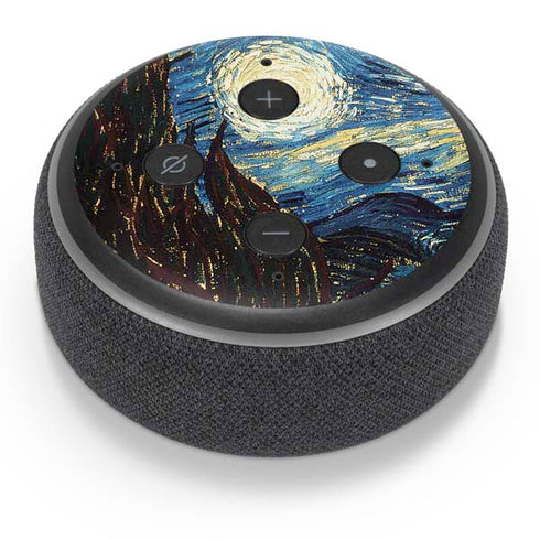 Vincent Van Gogh The Starry Night Amazon Echo Dot Skin